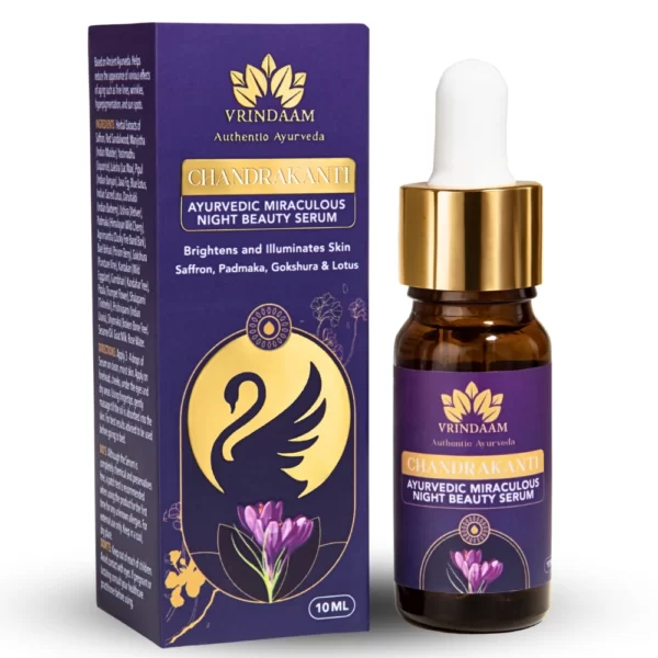 Chandrakanti Ayurvedic Miraculous Night Beauty Serum - Image 3