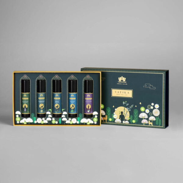 Vatika - Body Roll On Gift Box