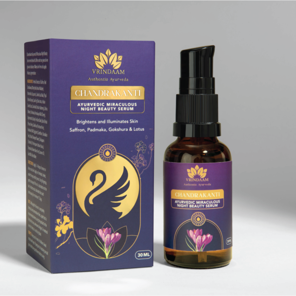 Chandrakanti Ayurvedic Miraculous Night Beauty Serum